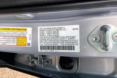2026 Honda Accord Hybrid Sport InStock