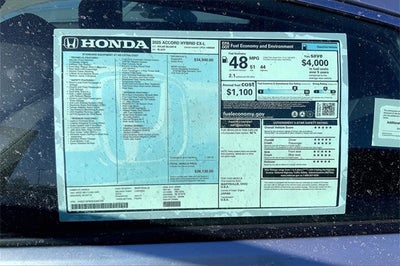 2025 Honda Accord Hybrid EX-L