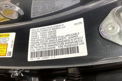 2026 Honda Accord Hybrid EX-L