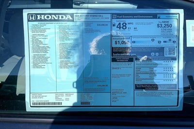 2026 Honda Accord Hybrid EX-L