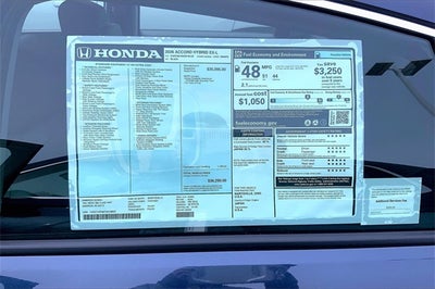 2026 Honda Accord Hybrid EX-L