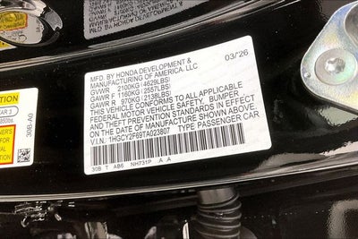 2026 Honda Accord Hybrid EX-L