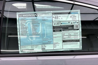 2026 Honda Accord Hybrid EX-L InStock