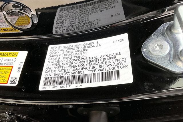 2026 Honda Accord Hybrid Sport-L