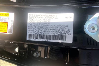 2026 Honda Accord Hybrid Sport-L InStock