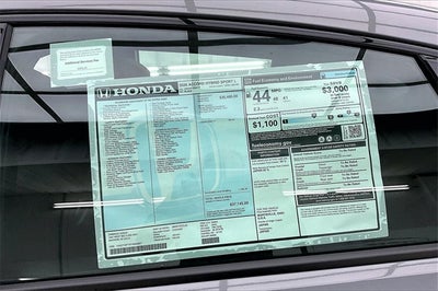 2026 Honda Accord Hybrid Sport-L