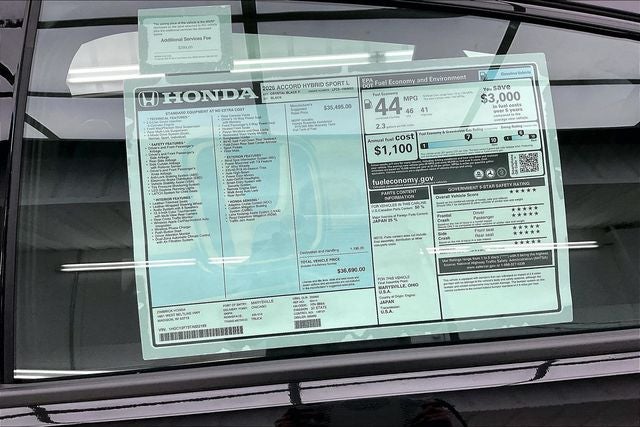 2026 Honda Accord Hybrid Sport-L