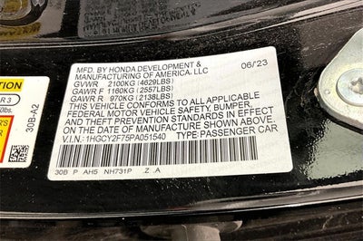 2023 Honda Accord Hybrid Sport-L