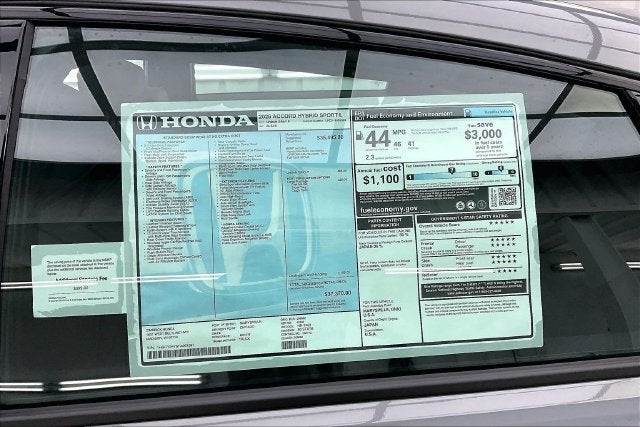 2026 Honda Accord Hybrid Sport-L InStock
