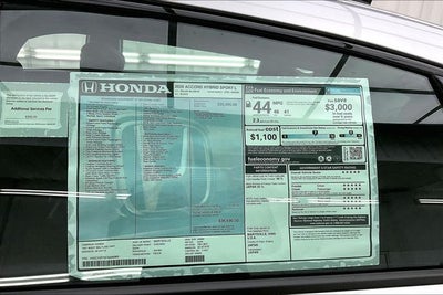 2026 Honda Accord Hybrid Sport-L