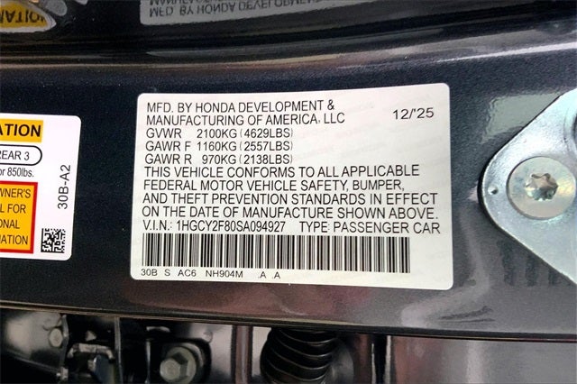 2025 Honda Accord Hybrid Touring