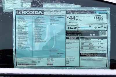 2025 Honda Accord Hybrid Touring