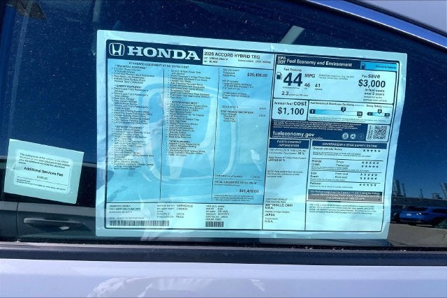 2026 Honda Accord Hybrid Touring InStock