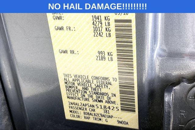 2010 Nissan Altima 2.5 S