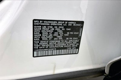 2023 Volkswagen Atlas Cross Sport 3.6L V6 SE w/Technology