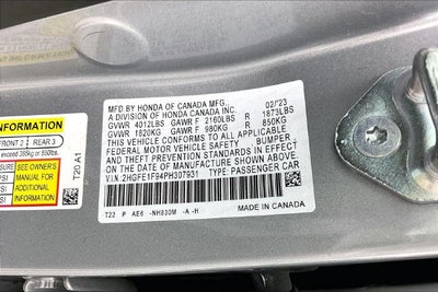 2023 Honda Civic Touring