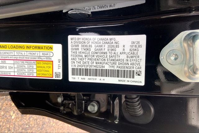 2026 Honda Civic LX InStock