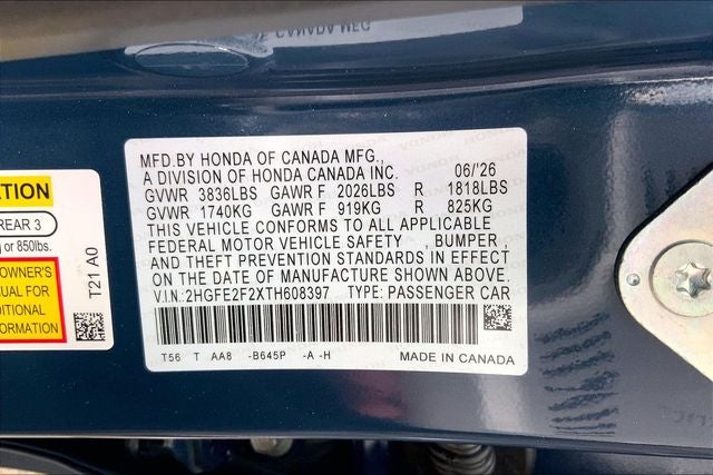 2026 Honda Civic LX