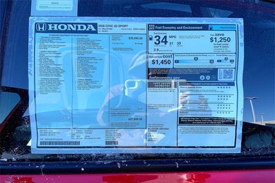 2026 Honda Civic Sport