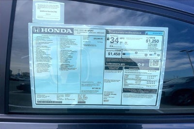 2026 Honda Civic Sport InStock
