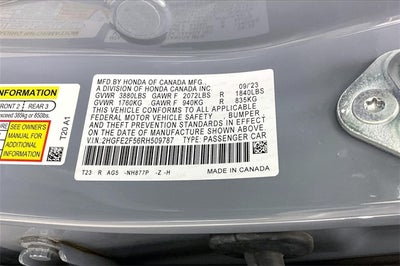 2024 Honda Civic Sport