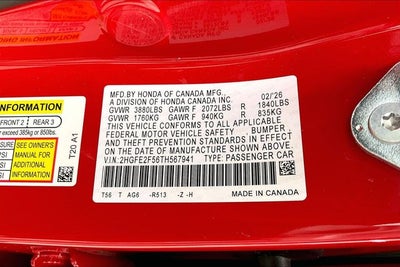 2026 Honda Civic Sport
