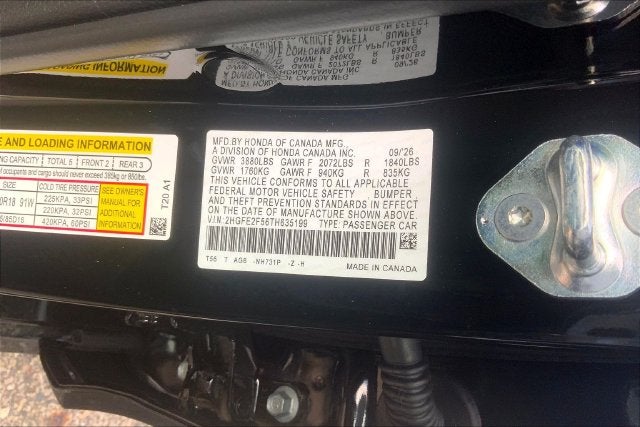 2026 Honda Civic Sport InStock