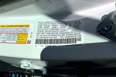 2026 Honda Civic Hybrid Sport Touring