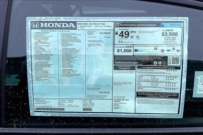 2026 Honda Civic Hybrid Sport Touring