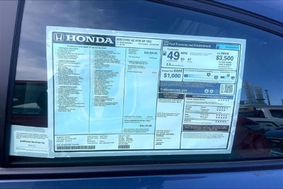 2026 Honda Civic Hybrid Sport Touring InStock