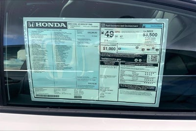 2026 Honda Civic Hybrid Sport Touring InStock