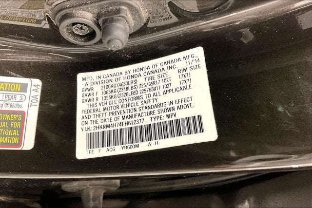 2015 Honda CR-V EX-L