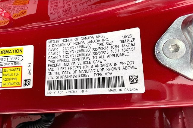 2027 Honda CR-V EX InStock
