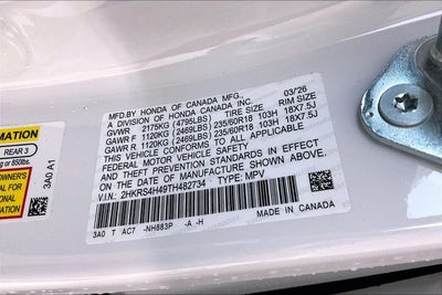 2026 Honda CR-V EX