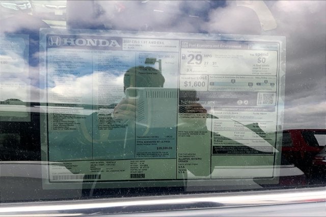 2027 Honda CR-V EX-L InStock