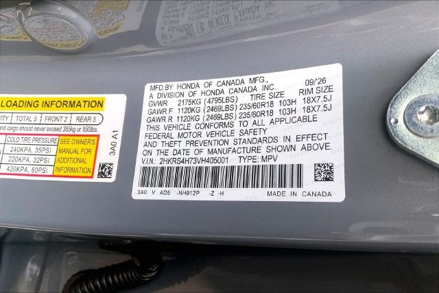 2027 Honda CR-V EX-L InStock