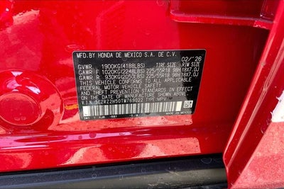 2026 Honda HR-V Sport