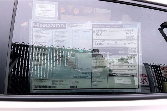 2026 Honda HR-V Sport