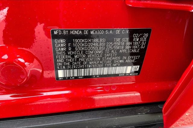 2026 Honda HR-V Sport