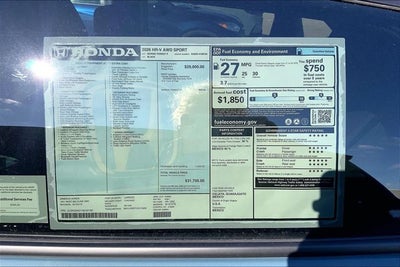 2026 Honda HR-V Sport