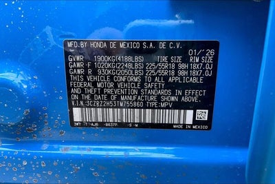 2026 Honda HR-V Sport