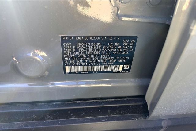 2026 Honda HR-V Sport