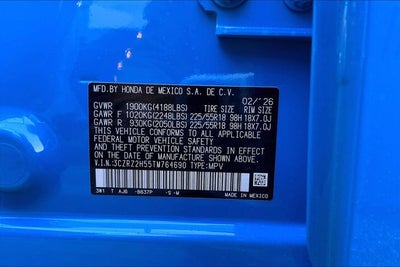 2026 Honda HR-V Sport