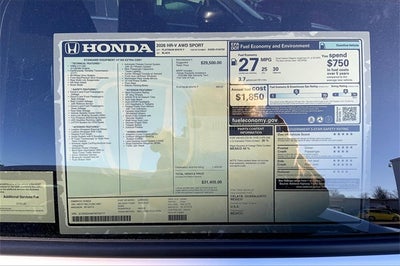 2026 Honda HR-V Sport