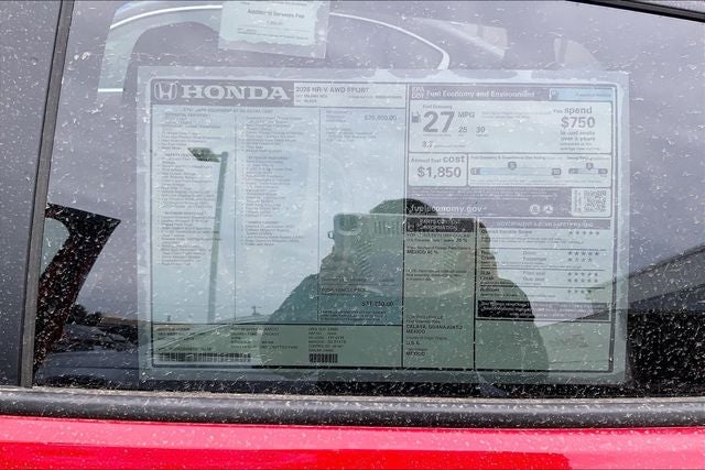 2026 Honda HR-V Sport