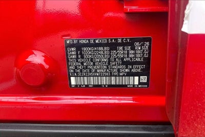 2027 Honda HR-V Sport InStock