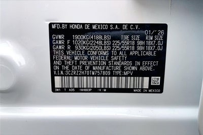 2026 Honda HR-V EX-L