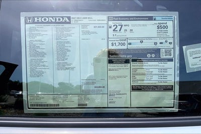 2027 Honda HR-V EX-L