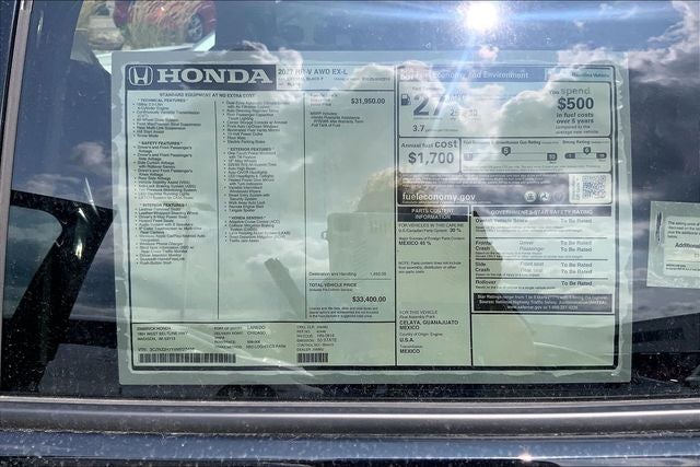 2027 Honda HR-V EX-L InStock