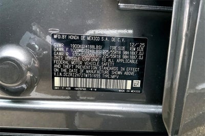 2026 Honda HR-V EX-L